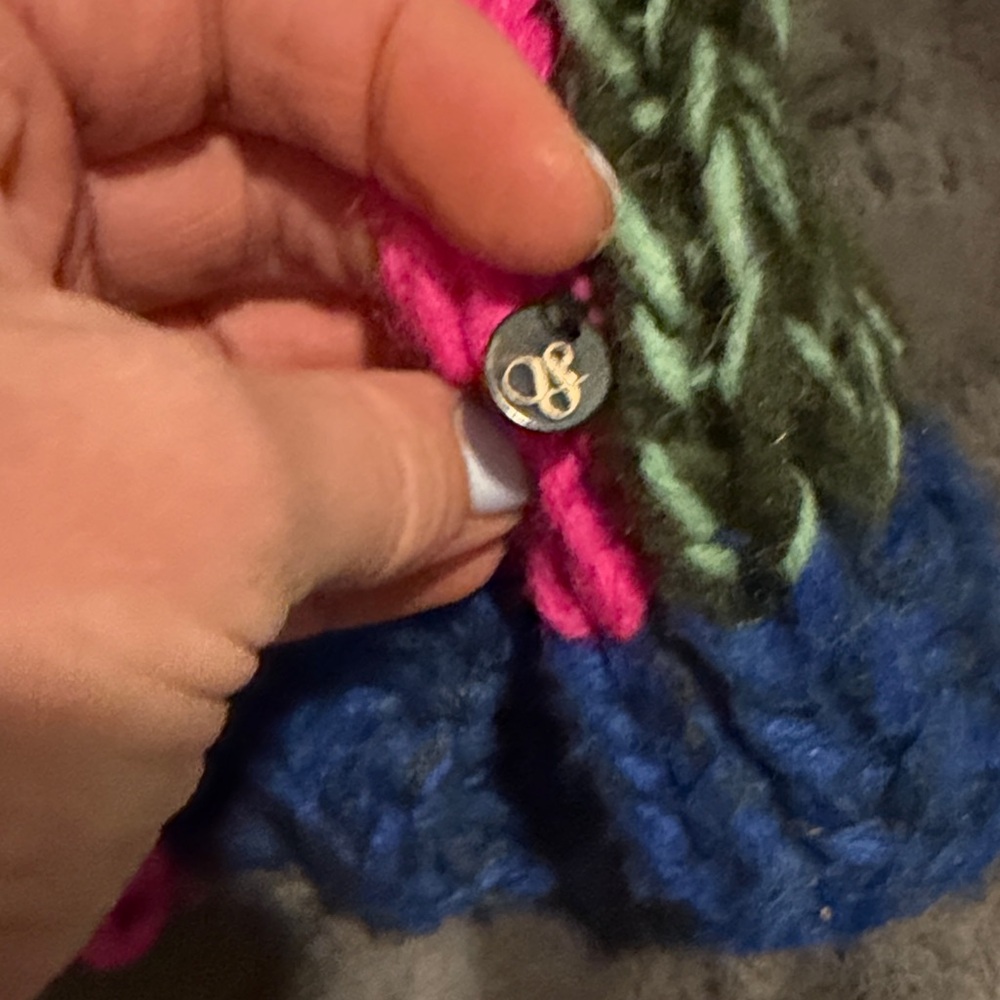 Scotch & Soda Multicolor Patchwork Sweater S/M - image 8